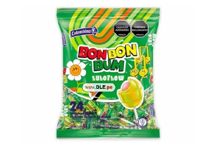 CHUPETIN BONBONBUM LULO X 24 UND