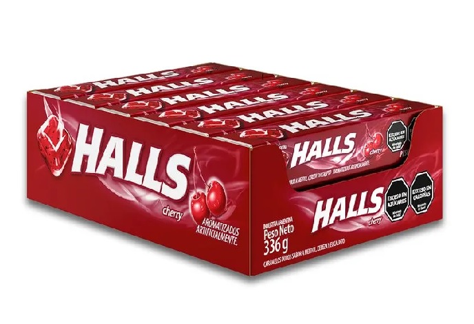 CARAMELO HALLS CHERRY X 28 GR