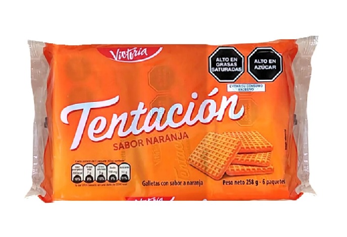 GALLETA VICTORIA TENTACION NARANJA 