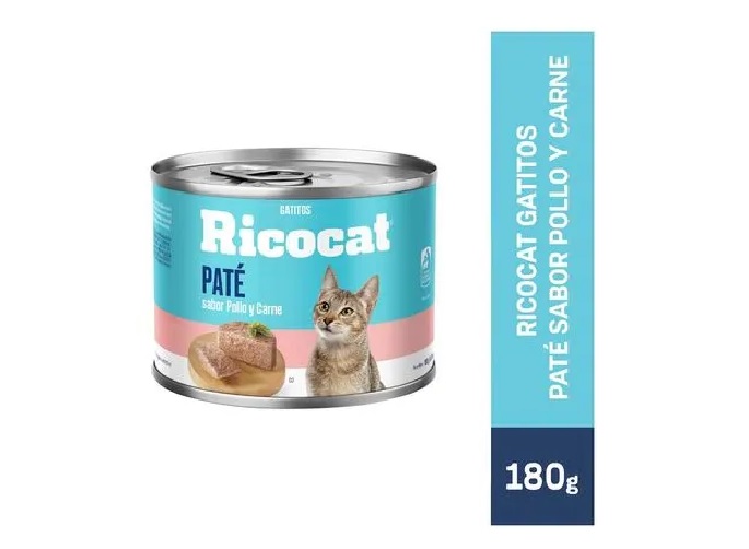 ALIMENTO PARA GATO RICOCAT POLLO CA