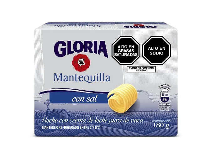 MANTEQUILLA GLORIA X 180GR