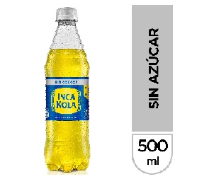 GASEOSA INCA KOLA SIN AZUCAR X 500M