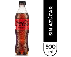 GASEOSA COCA COLA S/AZUC X 500ML