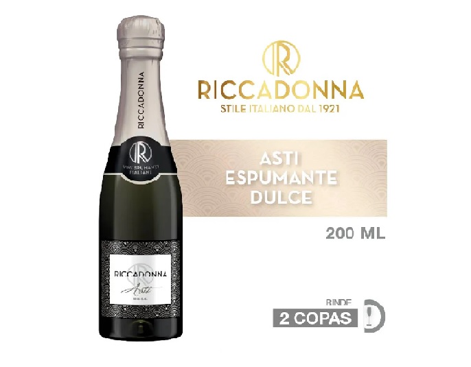 CHAMPAGNE ESPUMANTE RICCADONNA ASTI