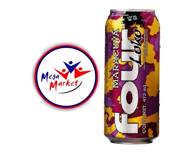 BEBIDA FOUR LOKO MARACUYA X 473ML