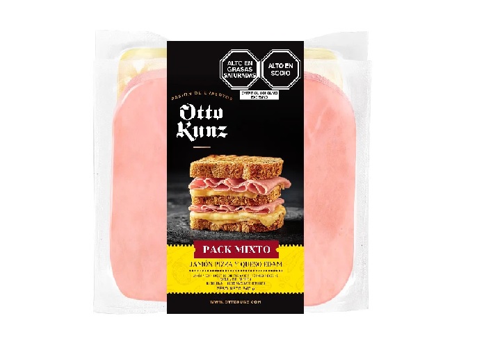 PACK OTTO KUNZ JAMON PIZZA Y QUESO 