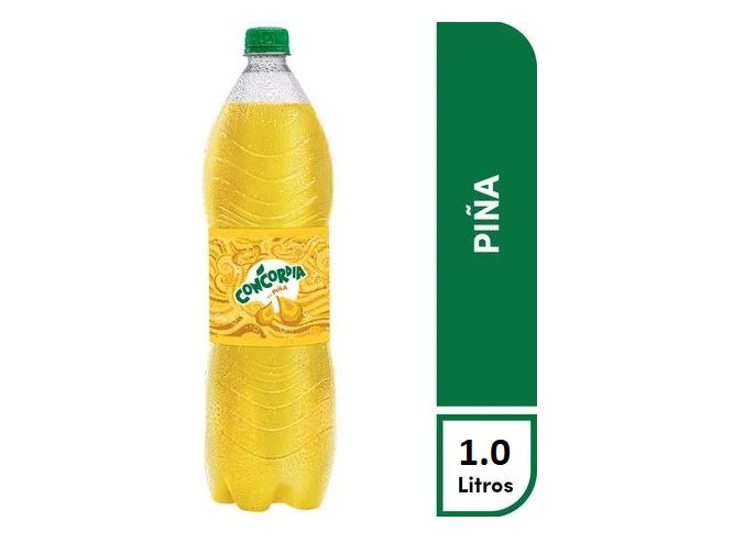 GASEOSA CONCORDIA PIÑA X 1LT