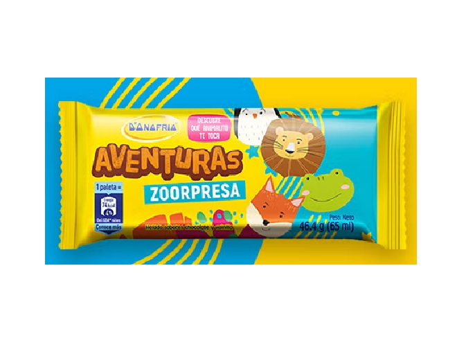 HELADO ZOORPRESA IC CHOCO VAINILLA 