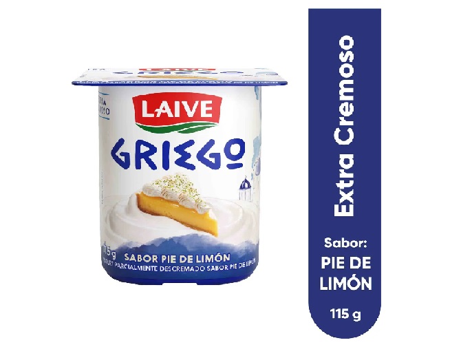 YOGURT LAIVE GRIEGO PIE DE LIMON X 