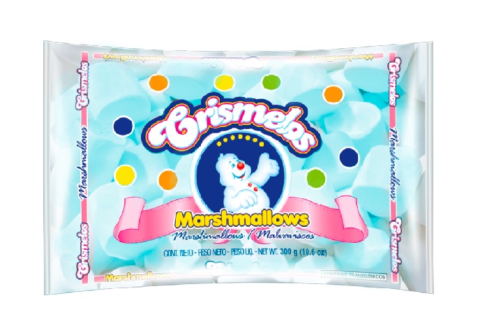 MARSHMALLOWS CRISMELOS BLUE X 300 G
