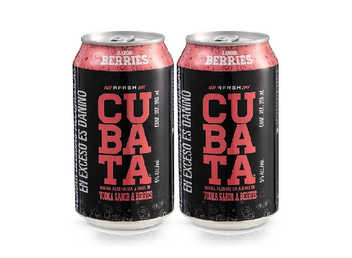 VODKA CUBATA BERRIES X 350 ML
