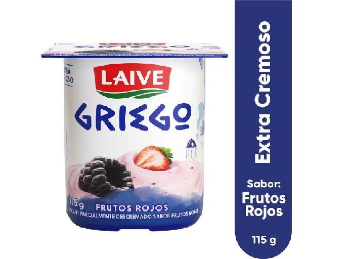 YOGURT LAIVE GRIEGO SABOR NATURAL X