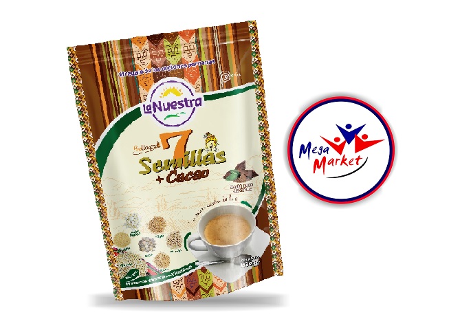 HARINA 7 SEMILLAS CON CACAO X 820 G