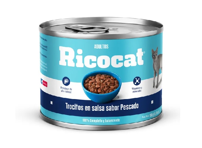 ALIMENTO RICOCAT SALSA PESCADO ADUL