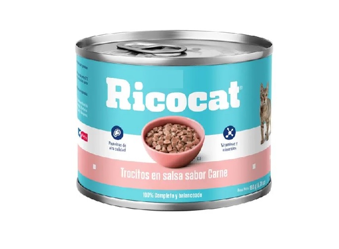 ALIMENTO RICOCAT SALSA CARNE CACHOR