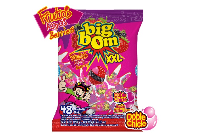 CARAMELO CHUPETON BIG BOM XXL FRUTO