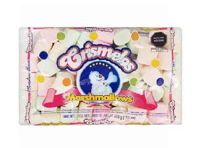 MASHMELLOWS CRISMELOS COLOR X 50 UN