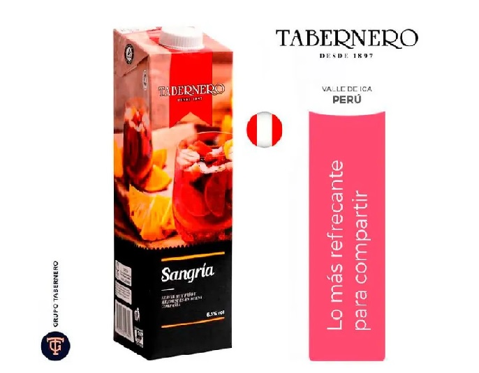 SANGRIA TABERNERO X 946ML