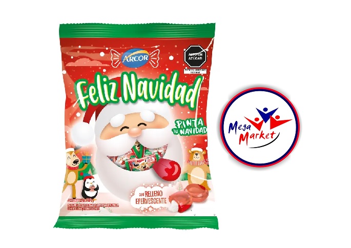 CARAMELO ARCOR FELIZ NAVIDAD X 312 