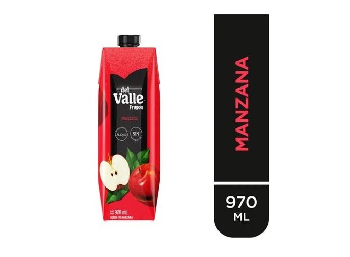 BEBIDA FRUGOS DEL VALLE MANZANA X 9