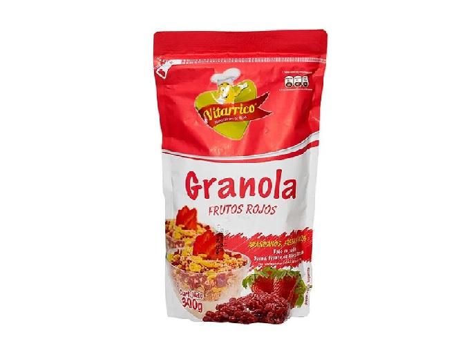 GRANOLA EL PUQUIAL FRUTOS ROJOS X 3