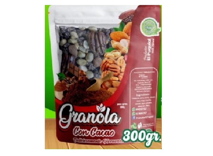 GRANOLA EL PUQUIAL CACAO X 300GR