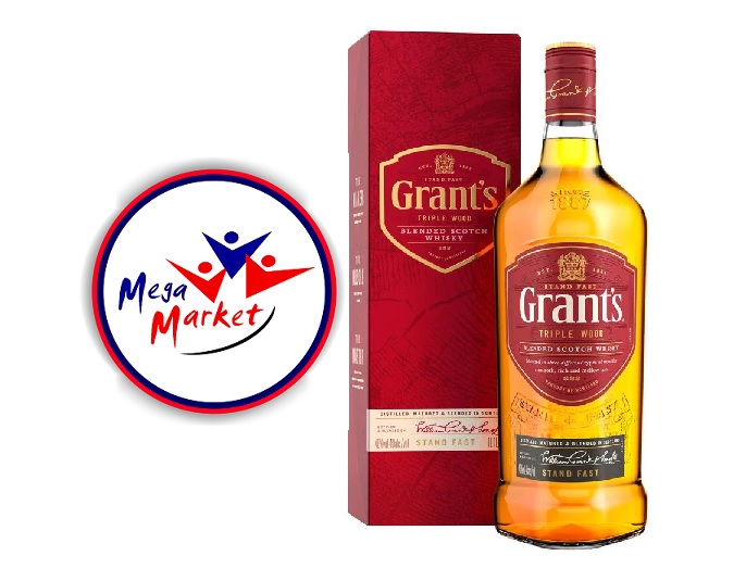WHISKY GRANTS TRIPLE WOOD X 750ML