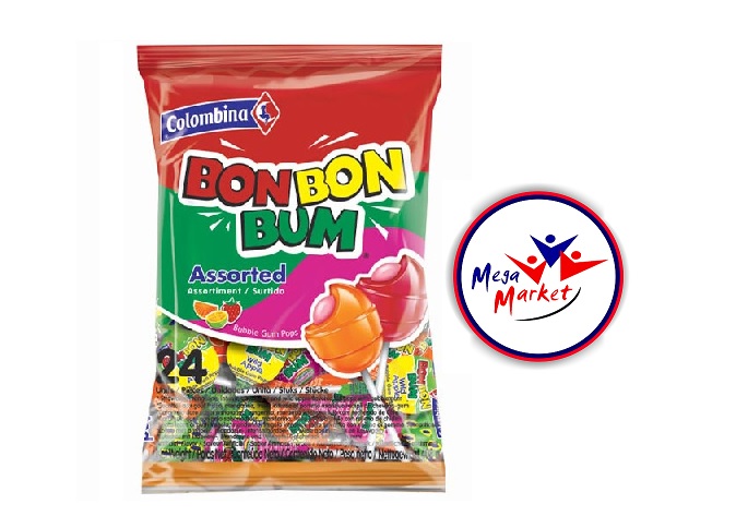 CHUPETIN BON BON BUM SURTIDO X 24 U