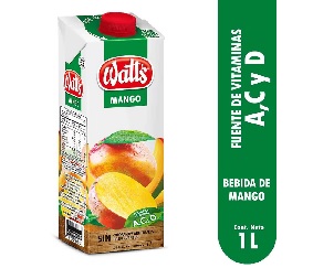 BEBIDA WATTS MANGO X 1LT