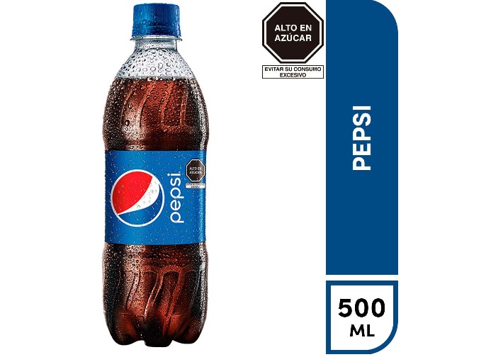 GASEOSA PEPSI COLA X 500ML