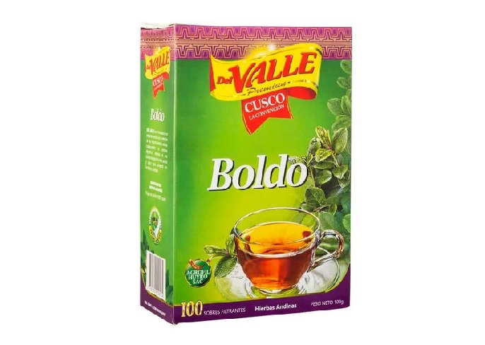 INFUSION DEL VALLE BOLDO X 100 UND