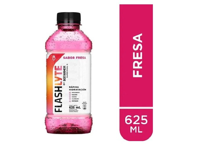 REHIDRATANTE FLASHLYTE FRESA X 625M
