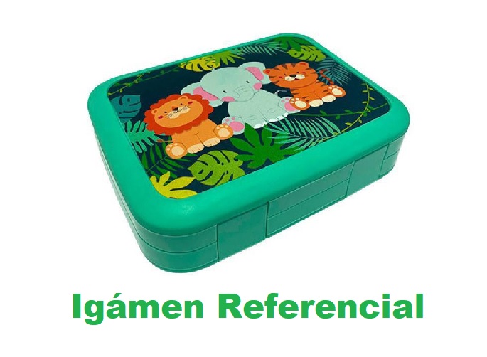 LONCHERA INFANTIL HERMETICA 22 X 13
