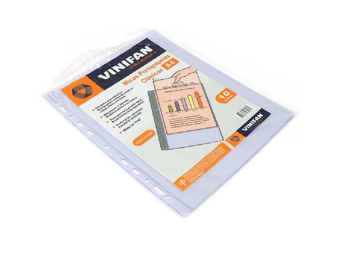 MICA VINIFAN PORTAPAPEL PVC A4