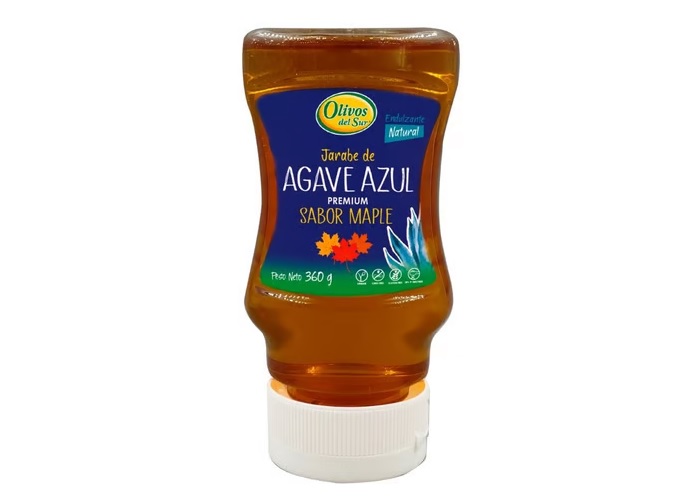JARABE DE AGAVE AZUL SABOR MAPLE X 
