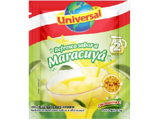 REFRESCO UNIVERSAL MARACUYA X 15GR