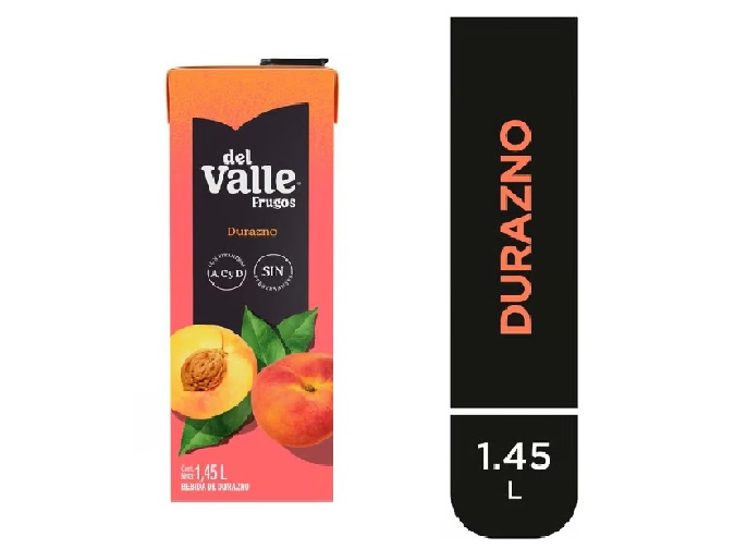 BEBIDA FRUGOS DURAZNO X 1.45LT