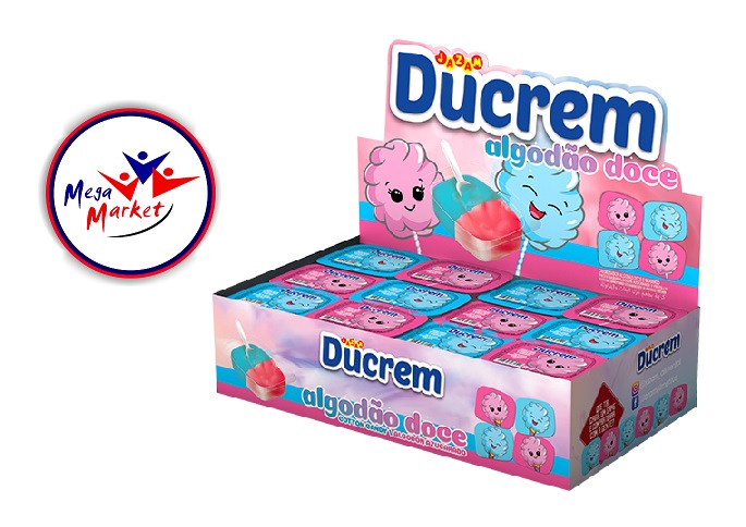 CHOCOLATE DUCREM ALGODON DULCE X 10