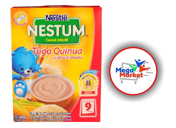 CEREAL NESTUM TRIGO QUINUA X 350GR