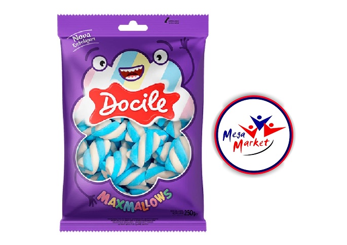 MASHMELLOWS DOCILE TWIST AZUL Y BLA