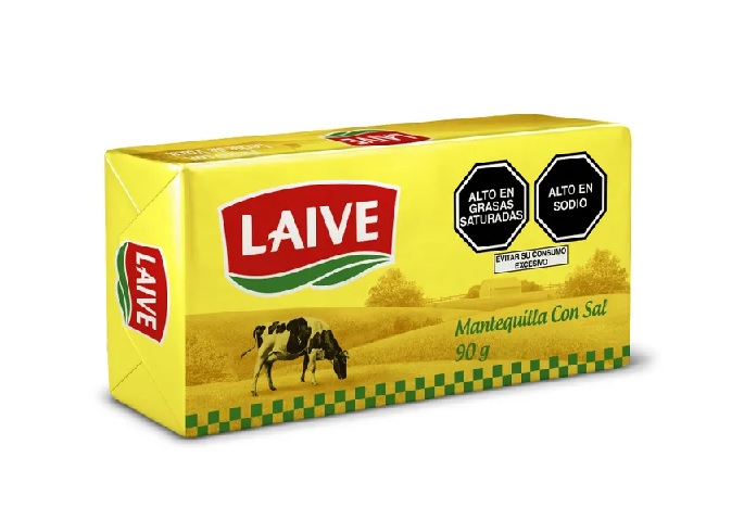 MANTEQUILLA LAIVE CON SAL X 90 GR