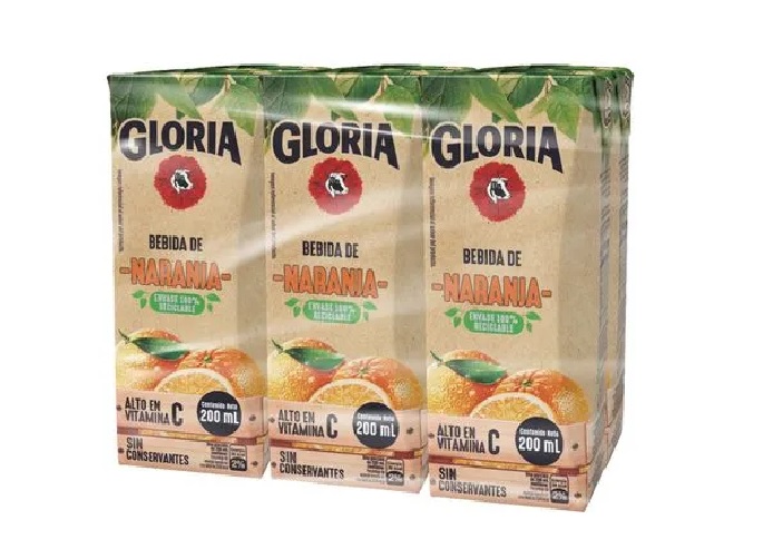 JUGO GLORIA NARANJA X 200 ML